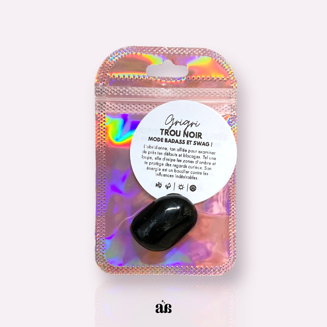 Obsidienne : pour un mode badass et plein de swag 😎 rev. (lot de 5)