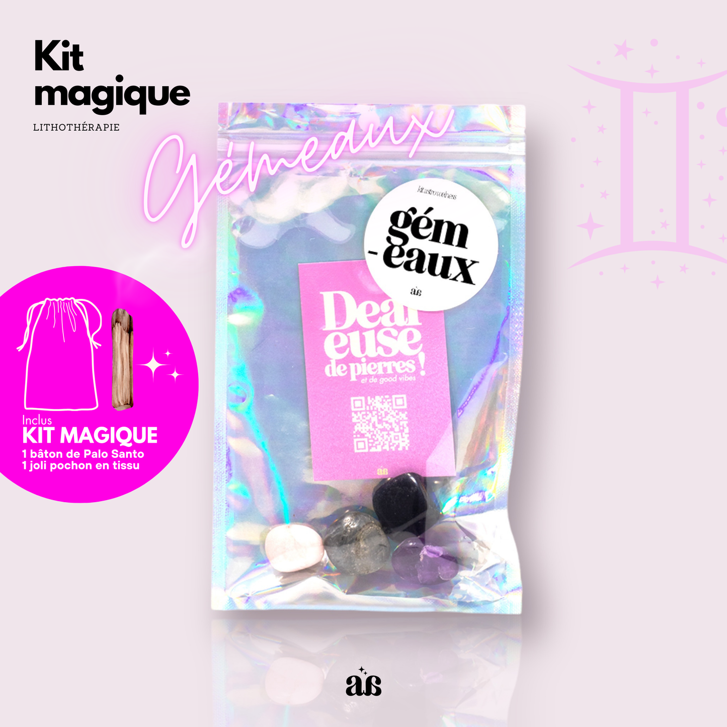 Kit rev. GÉMEAUX ♊️💪🌍 (lot de 3)