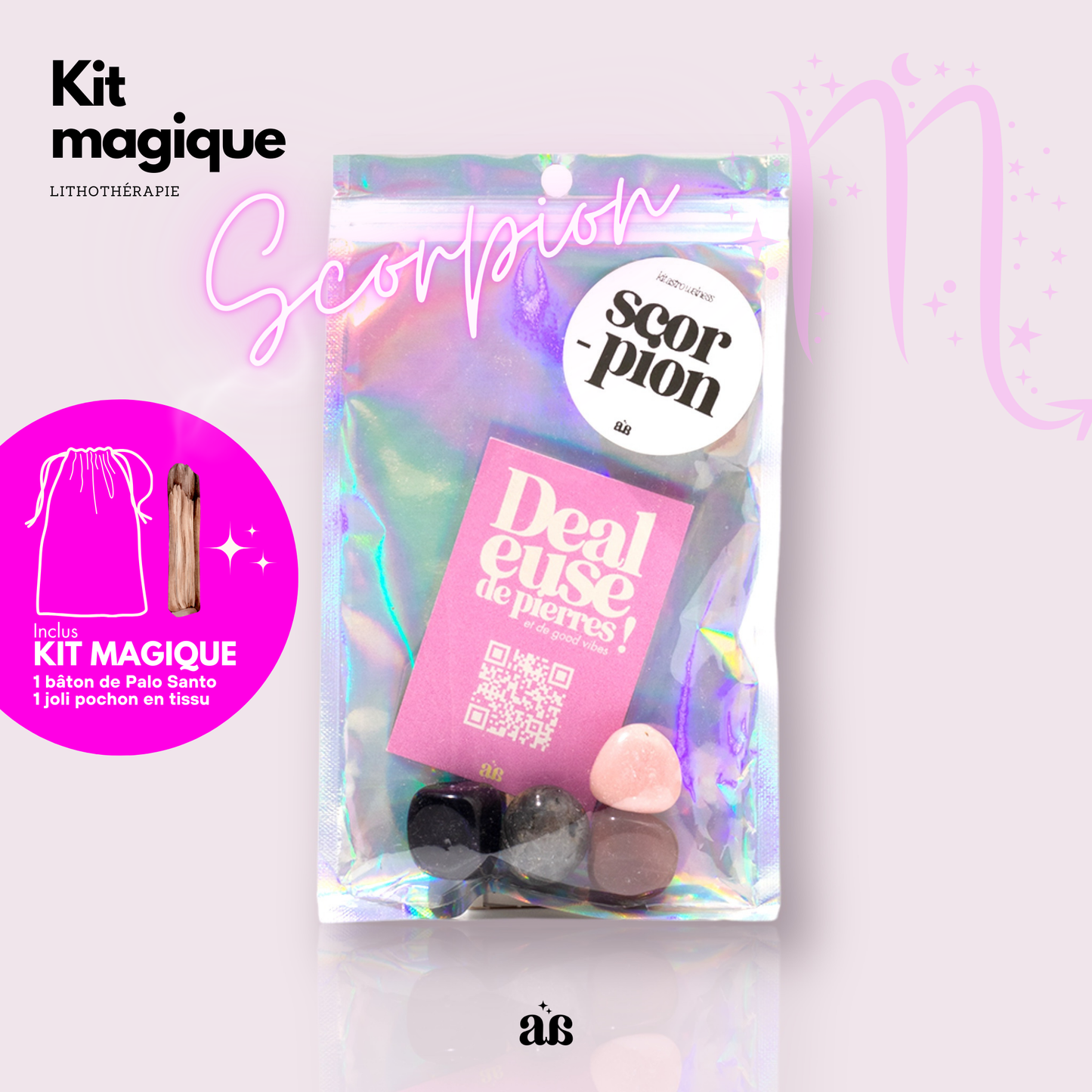 Kit rev. SCORPION ♏️ 🔥🔮 (lot de 3)