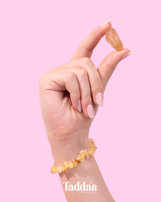 Bracelet citrine – Mademoiselle jackpot en talons 💸🔥