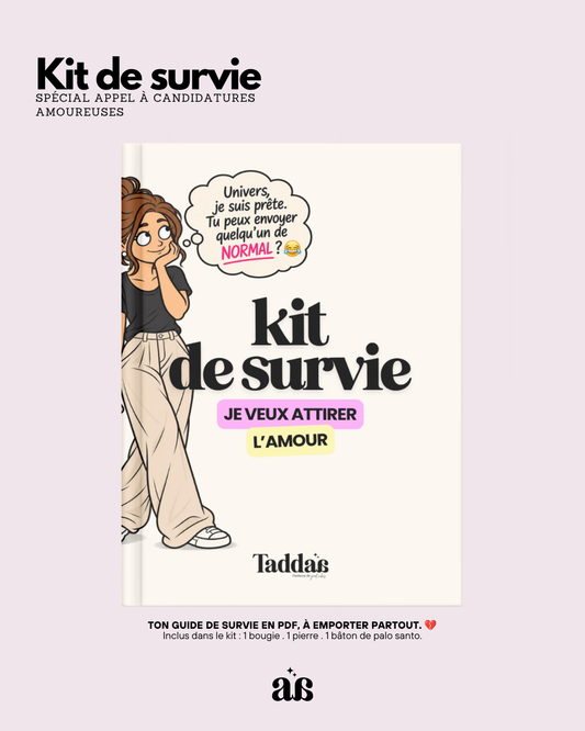 🆘 KIT DE SURVIE « JE VEUX ATTIRER L’AMOUR »