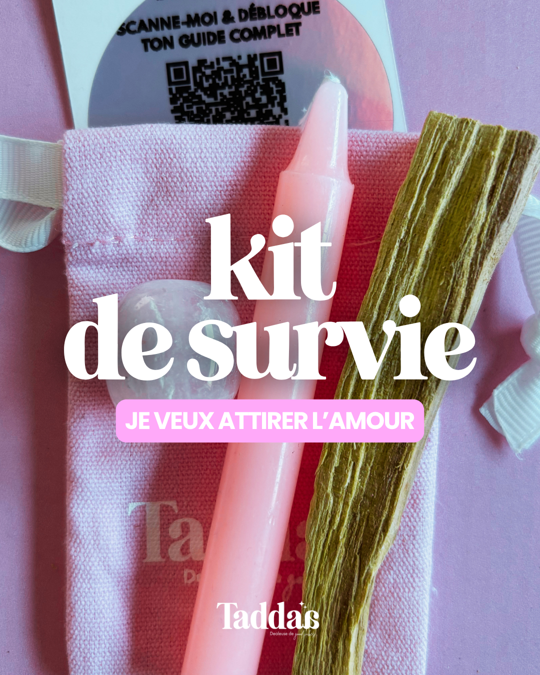 🆘 KIT DE SURVIE « JE VEUX ATTIRER L’AMOUR »