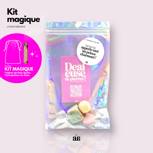 Kit rev. PETIT PAPA-NOEL, APPORTE-MOI UN PRINCE CHARMANT 🎄❤️✨ (lot de 3)