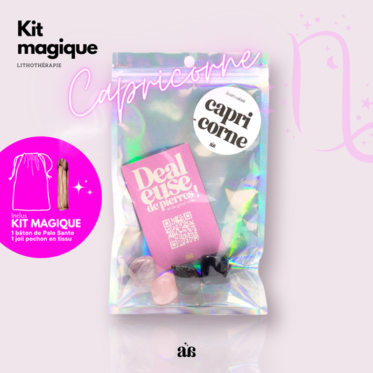 Kit rev. CAPRICORNE ♑️🏔️🎯🚀 (lot de 3)